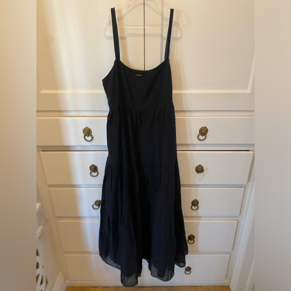 La Ligne Black Tank Maxi Dress
